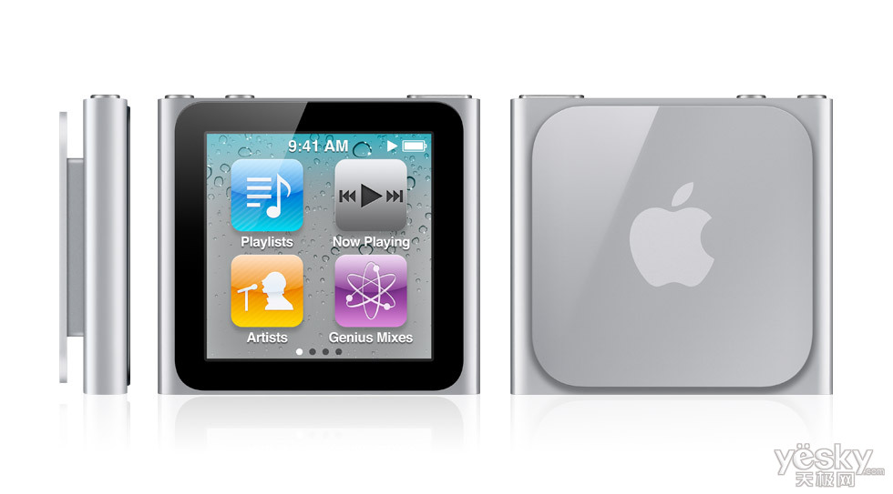 图为:全新的 ipod nano