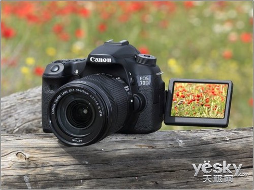 双核cmos对焦 佳能 eos 70d 实机测评