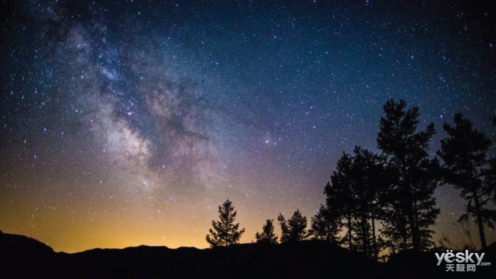 夜空中的繁星梦 用l镜头记录下曾经的梦想