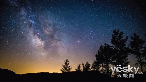 夜空中的繁星梦 用l镜头记录下曾经的梦想