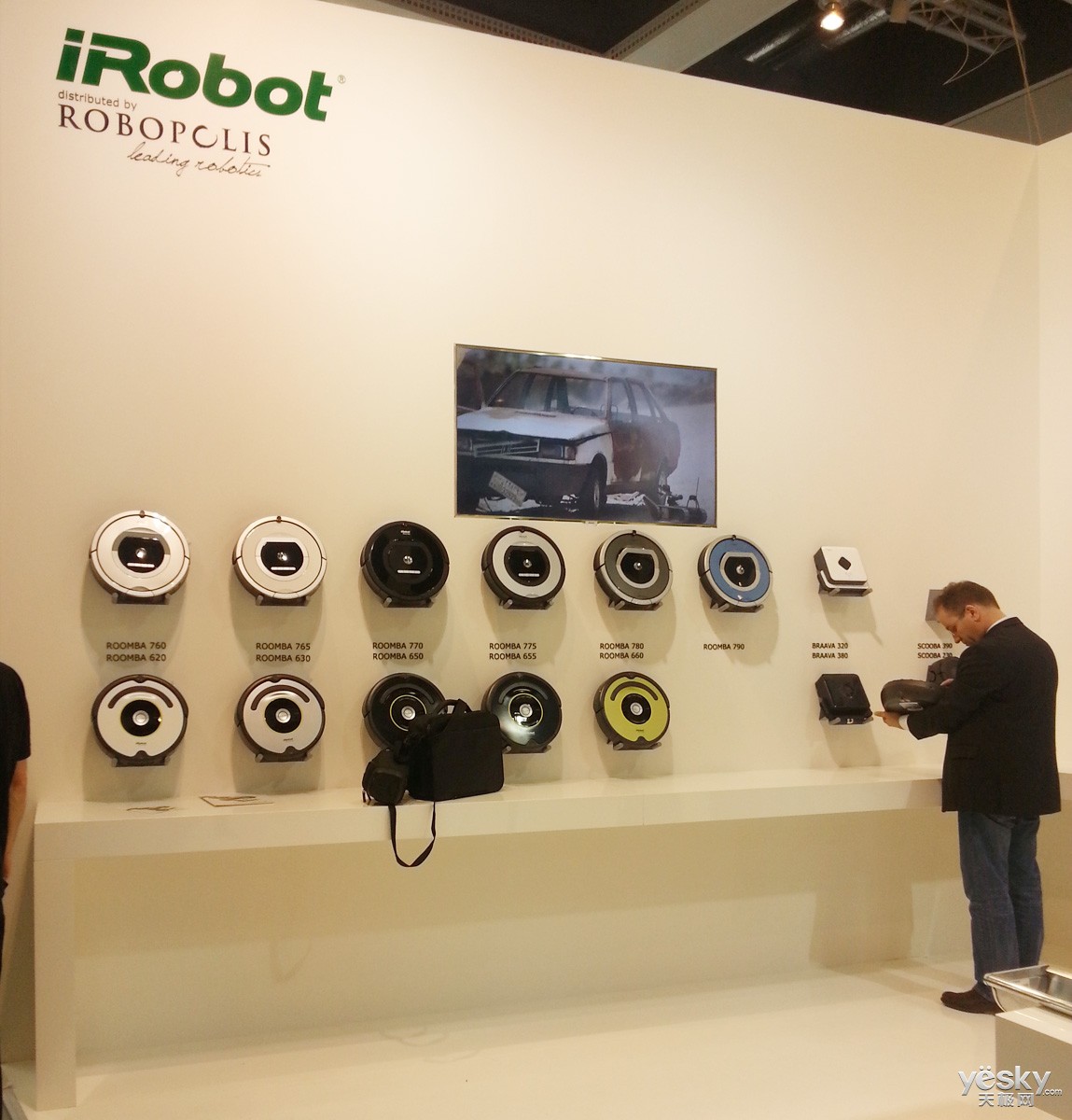 ifa 2013:irobot展出全系列智能清洁机器人