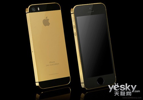 图为:iphone 5s黄金版