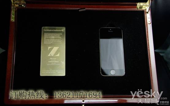苹果IPHONE5S黄金限量版私人定制现货2880