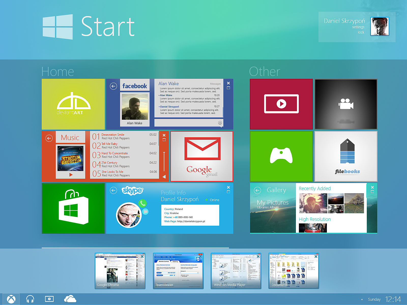 windows9 概念图