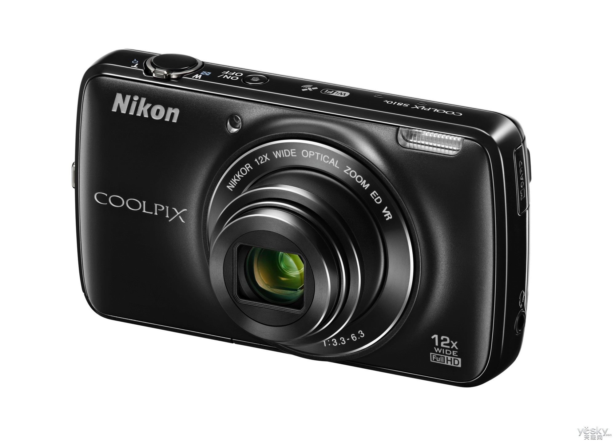 尼康发布全新轻便型数码相机coolpix s810c