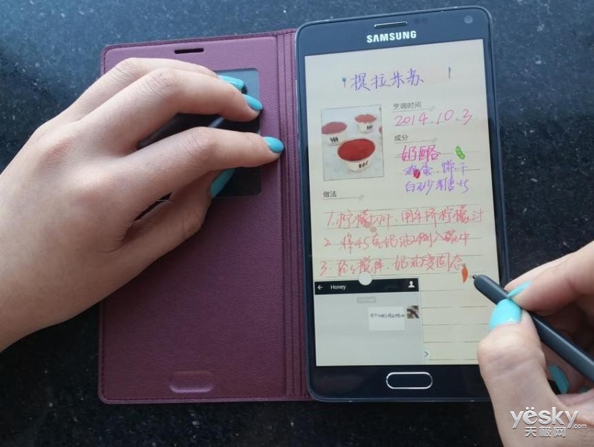 一笔一画皆风景 三星note4用户spen创新玩法