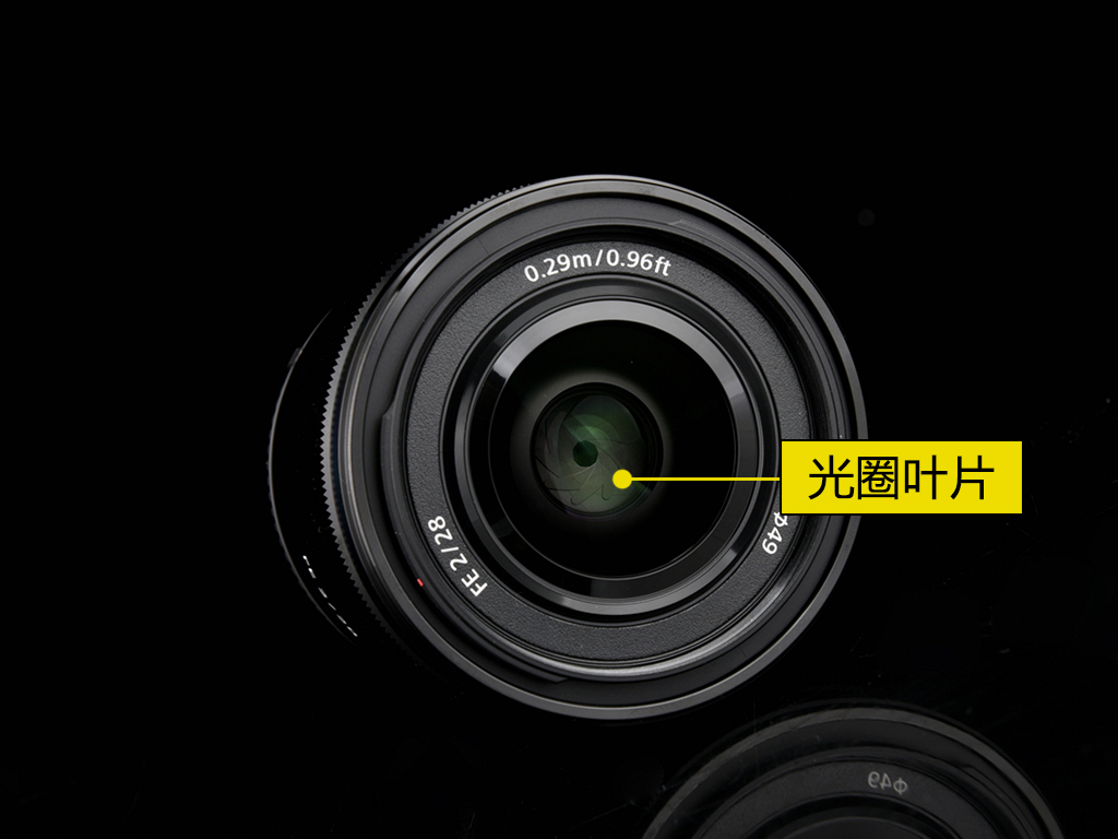 索尼全幅微单™镜头fe 28mm f2光圈叶片