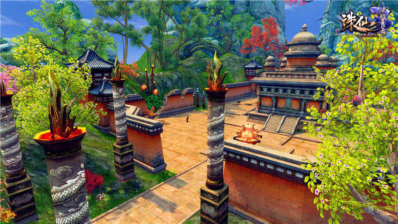 《诛仙3》青云山场景重置 全新画面首次曝光