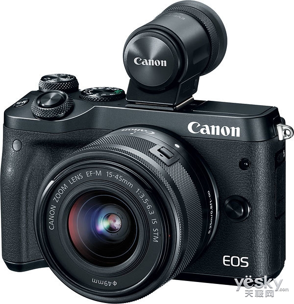 5356元佳能eos m6相机发布:外置evf取景器
