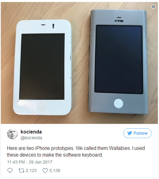 这就是10年前苹果设计的初代iphone原型机