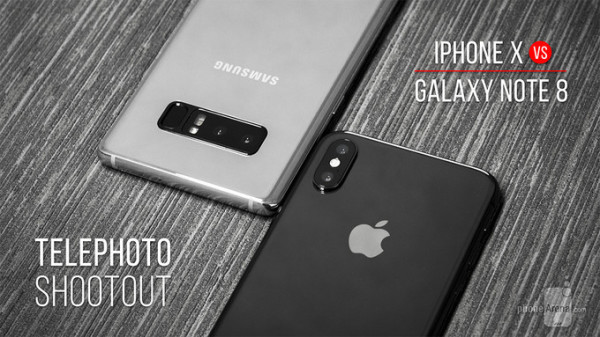 顶级长焦镜头之争:苹果iPhone X vs 三星Galax