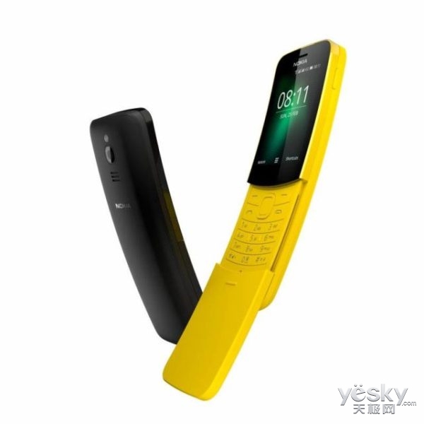 经典香蕉手机'重见天日':复刻版诺基亚8110问世