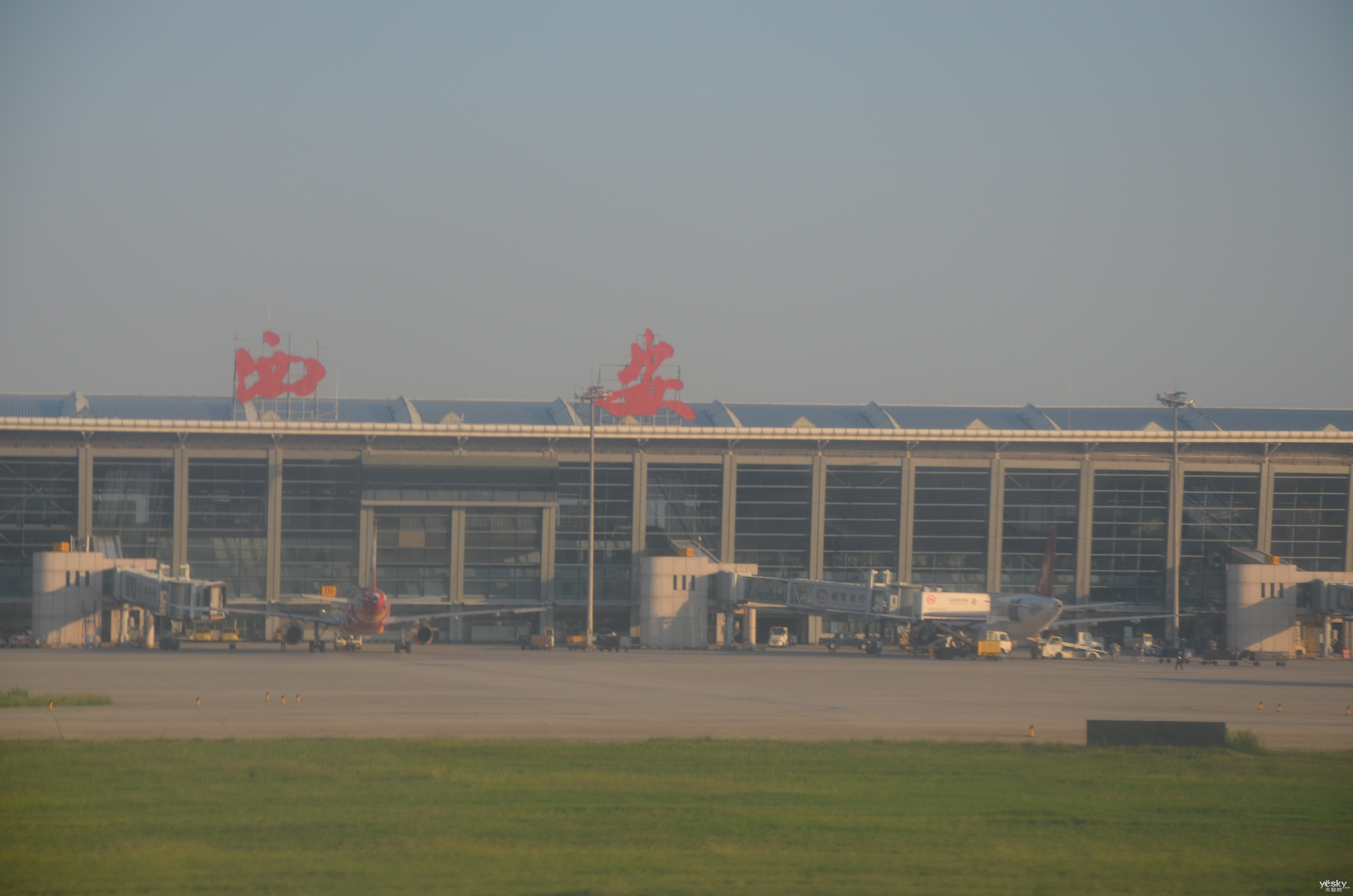 咸阳机场 真实图片