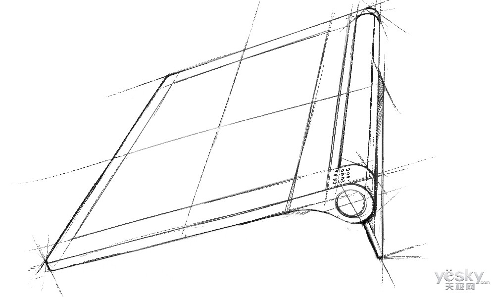编辑手绘有图有真相 联想yoga平板2外观预测