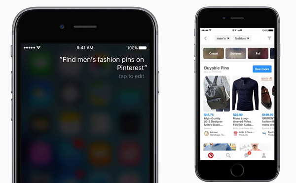 圖片社交應用pinterest將在應用中整合siri