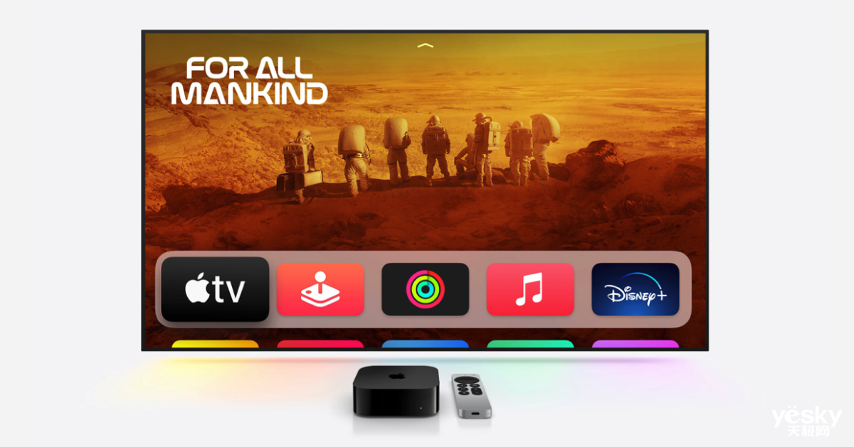 Apple TV 4K性能已超PS5，游戏主机石锤？_天极网